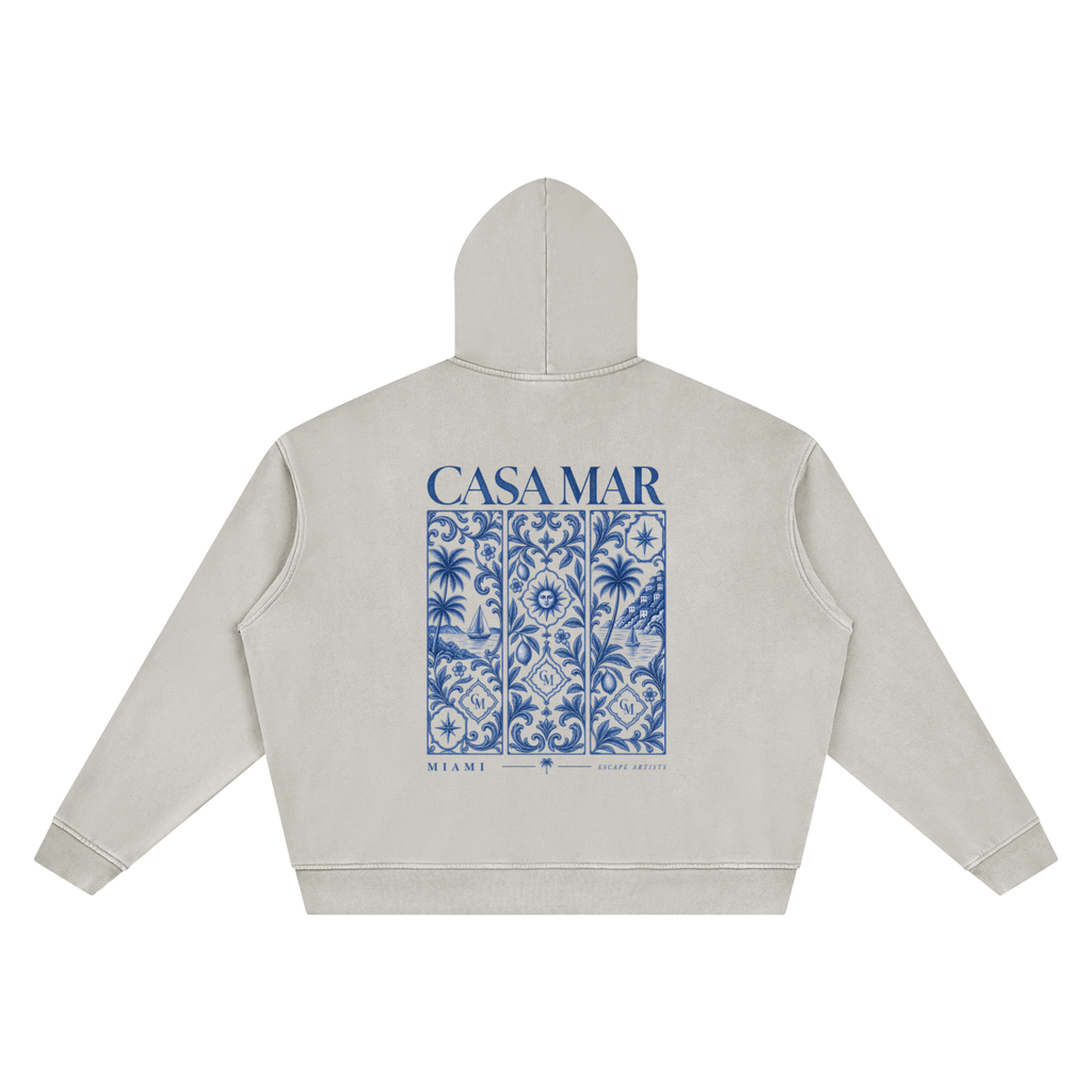 Miami tile hoodie