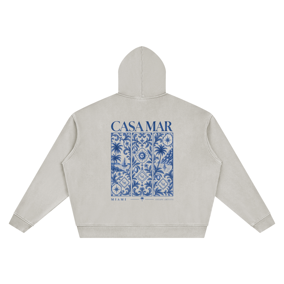 Miami tile hoodie