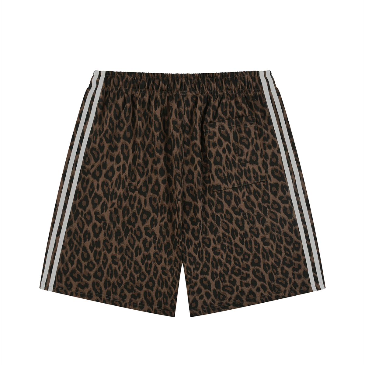 Leopard Brown Sweat-Shorts